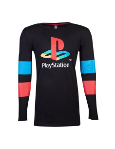 Longsleeve T-shirt Playstation Logo & Arms Difuzed L