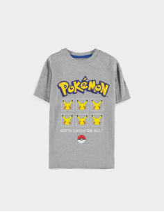 T-Shirt Pokemon Pikachu 98/104