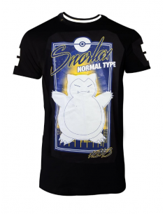 T-Shirt Pokemon Snorlax Difuzed XL