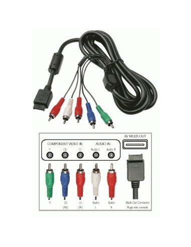 Kabel komponent PS2/PS3 