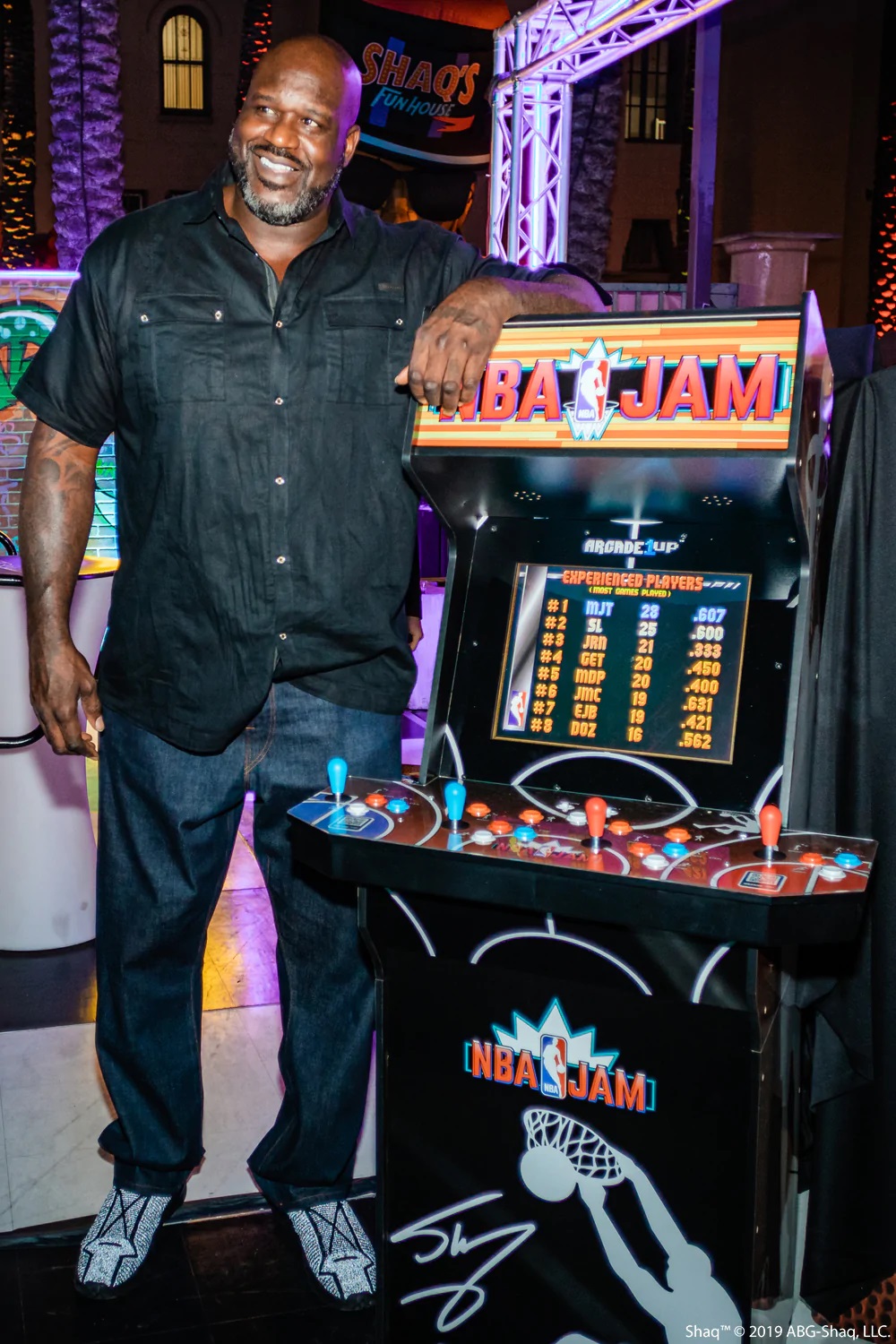 nba jam arcade1up shaq